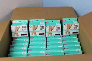 Case of Leggs to Go Ultra Sheer Knee High Plus Coffee 36 boxes of 2 pairs