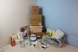 Assorted Amazon Returns & Shelf Pulls - Storage Containers, PvZ Plush, Crystal Ball, See Picture
