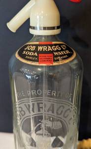 lot 46 image: Job Wragg and Schweppes Seltzer Bottles