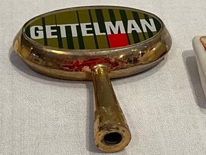 lot 70 image: Two Gettelman Beer Tap Handles