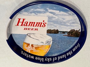 lot 18 image: Vintage Hamms Beer Tray
