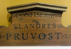lot 143 image: Vintage Decorative Wooden Sign