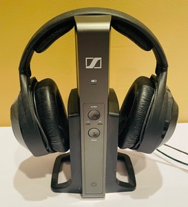 lot 151 image: Sennheiser Cordless Headphones and Rocket Fish Device