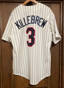 lot 221 image: Minnesota Twins Baseball Harmon Killebrew Jersey