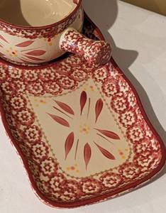 lot 112 image: Temptations Old World Soup Tureen and BowlPlate Set