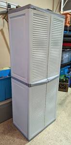 lot 184 image: Black and Decker Plastic Storage Cabinet