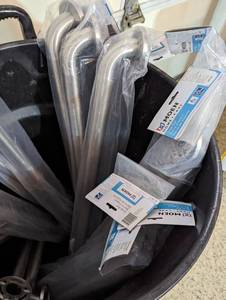 lot 185 image: Assorted Moen Metal Grab Bars