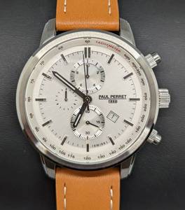 lot 225 image: Paul Perret Sorel Mens Swiss Chronograph Watch