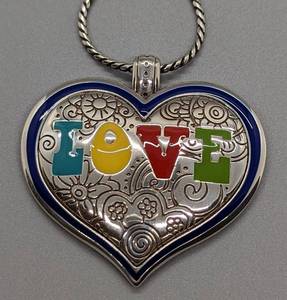 lot 228 image: Brighton Summer Love Reversible Necklace