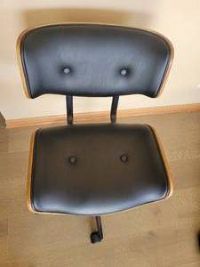 LumiSourse Lombardi Walnut Back Office Chair