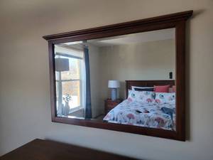 Luxury Wall Mirror by Whittier Wood