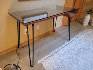 Vintage Styled Mid-Century Modern Writing Desk