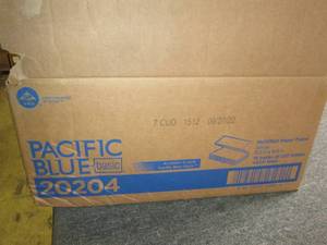 case of pacific blue multifold pape...