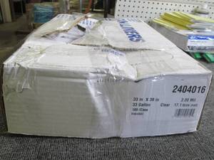 case of 33 inch x 39 inch 33 gallon...