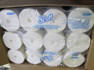 case of scott coreless toilet paper...