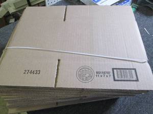 25 boxes 11x7x7...