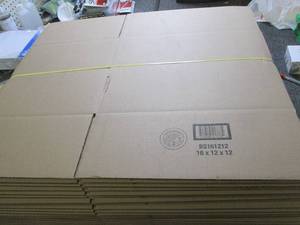 25 boxes 16x12x12...