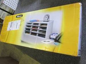 fellowes 12 compartment literature ...