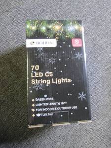 new 70 LED c5 string lights ...