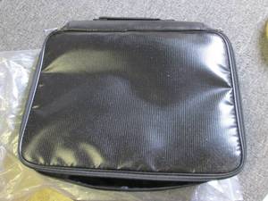 black laptop bag ...