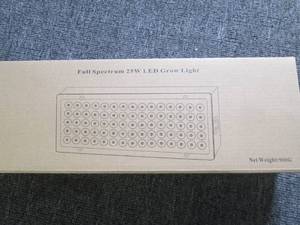 new 2 pack of full spectrum 25w LED...
