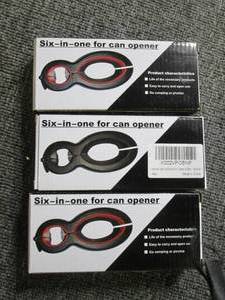 3 new 6 in 1 can openers ...