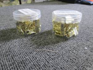 2 new sets of gold mini clips...