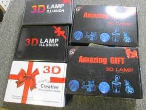 5 new 3D lamps...