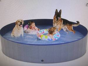new Foldable Dog Pool, Collapsible ...