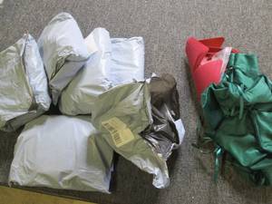 6 new packages of christmas candy d...