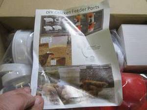 new 9 pack chicken feeder ports ...