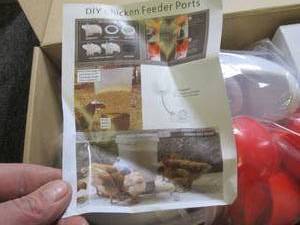 new 9 pack chicken feeder ports ...