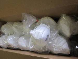 case of 250 honeywell n95 disposabl...