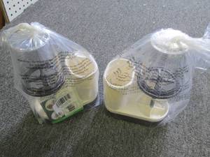 2 new dustless tooth brush holders ...