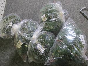 5 packages of new artificial tree d...