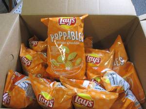 case of 12.5 oz bags of lays white...