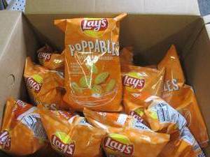 case of 12.5 oz bags of lays white...