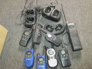 lot of walkie talkies ...