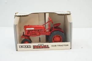 lot 130 image: Farmall cub tractor