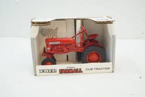lot 131 image: Farmall cub tractor