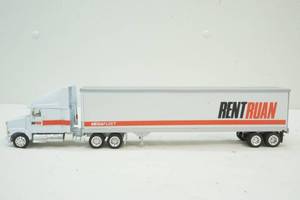 lot 195 image: Rent Ruan semi truck and trailer