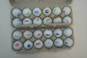 lot 287 image: Golf balls