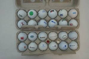 lot 290 image: Golf balls