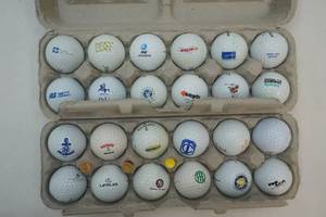 lot 291 image: Golf balls