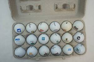 lot 295 image: Golf balls