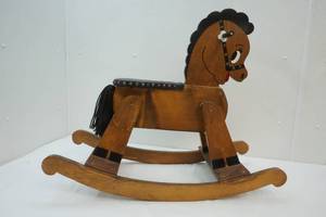 lot 336 image: Rocking Horse