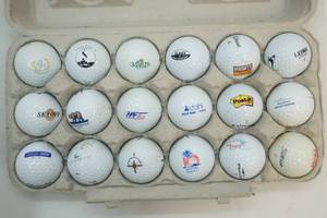 lot 374 image: Golf balls