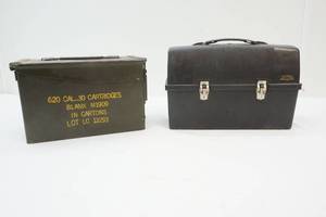 lot 398 image: Ammo Box , Lunch Box