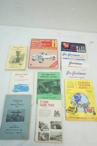 lot 430 image: Tractor Parts catalogs