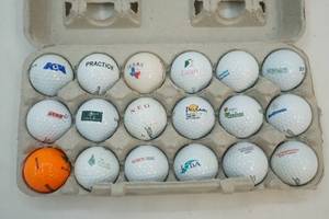 lot 456 image: Golf balls